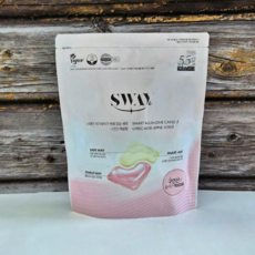 스웨이 식기세척기 올인원 액체 캡슐 세제 구연산애플향 55p, 440g, 2개