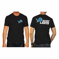 Team Fan Apparel NFL 프로 풋볼 파이널 카운트다운 성인용 면-폴리 반소매 티셔츠 남성 및 여성용 블랙. L 180005