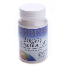 PLANETARY HERBALS 琉璃苣GLA軟膠囊 1300mg, 1個, 30 件