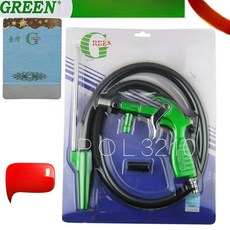 진심글로벌 샌딩건 분사기 핸드건 에어조절기 고압, 대만 그린 브랜드, 기본 색상