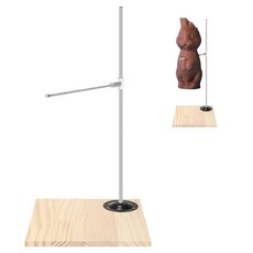 Geelin 클레이 조각 고정 브래킷 고정 스탠드 클레이 모델링 서포트 프레임 DIY 손 조각 인형 스탠드 클레이 조각 홀더, Geelin 클레이 조각 고정 브래킷 고정 스탠드 클레