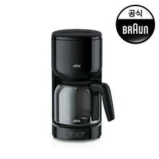 [브라운] 커피메이커 KF3100BK, 단품, 단일상품_색상_상세페이지참조, 1개