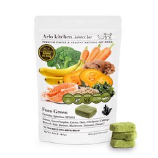 알로키친 강아지 지방종 치매 유선 악성 종양 후코이단 자연식 동결건조 사료 후코그린 16개입, 64g, 1개