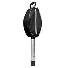80 볼 리트리버 그래버 포수 수집가를 위한 접이식 골프 샤그 가방, 82cm, 알루미늄, 블랙, 1개