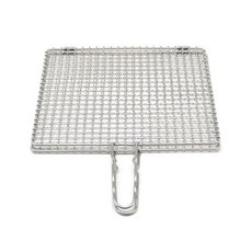 손잡이 양면 석쇠 캠핑 생선 바비큐 그릴 겹적쇠 28cmyh.7+8jIP