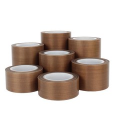 0.13mm 300 학위 고온 저항 접착 테이프 천 단열 씰링 기계 PTFE, 09 5mm, 01 10m, 01 0.13mm, 1개