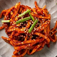 100%제주 월동무로 만든 무생채 김치 보쌈무생채, 1개, 2kg