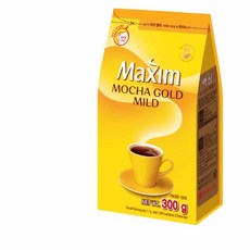 모카 골드 커피리필 300g 회사간식 사무실커피 cha+832ec, 1개, 카페인