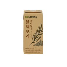 삼육네이처세븐 효소분해두유 블랙보리 우리20곡 고칼슘, 16개, 190ml