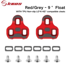 자전거 신발 평페달 클릿 슈즈 미끄럼 방지 사이클링 MTB 로드 바이크 스니커즈 남성용 산악 SPD 스피드, 없음, 9) Road red cleat - 43