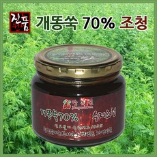 장녹원 개똥쑥조청(개똥쑥즙70%) 500g, 2개