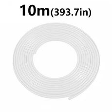 2M/5M10M 자동차 도어 프로텍터 고무 씰 및 가드 스트립 클리어 엣지 트림 스타일링 스크래치 유니버설, 07 white 10m