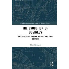 (英文圖書)The Evolution of Business: Interpretative Theory History and Firm Growth 精裝版, Routledge, 英文