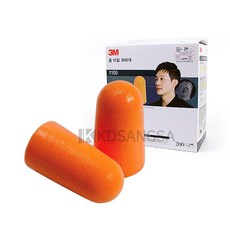 3M 소음방지 귀마개 1100, 10개, 2개입