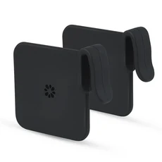 범용 호환 실리콘 자동차 도어 수납 슬롯 그루브 파티션 패널, 02 1pcs black