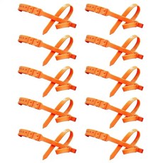 자동차 타이어용 스노우 체인 논슬립 타이어 지퍼 타이 휠 미끄럼 방지 세단 트럭 야외용, 1개