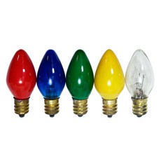 고추전구(220V/10W), 투명, 1개