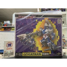 玩具聯合國 TFC Satan 惡魔五合體 撒旦 S-03 Leviathan 利維坦 碎屍鯊 S03 模型, 1個