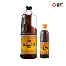 샘표 양조간장 501 1.7L + 500ml, 2.2L, 1세트