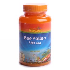 THOMPSON 蜂花粉膠囊 580mg, 1個, 100 件
