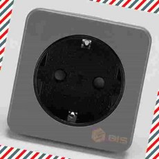 사각형 다크그레이 1구 매입콘센트 가정용콘센트 멀티콘센트 매립형콘센트 USB콘센트