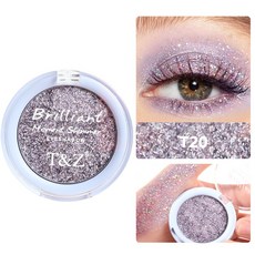 單色眼影盤 爆閃亮片 高光粉, 1個, 銷售，購買等同默認公司免責申明）