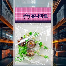 매듭 전통 북 연두 3개입 민속재료 미술놀이 노래개 공작부자재 장신구줄 복주머니장식