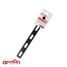 AMON エーモン G248 固定鐵板(黑)/台灣總代理, 1個
