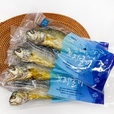 [3분조리] 명월가 영광법성포 찐보리굴비 32cm내외 프리미엄 찐 부세 보리굴비 반건조 제수용 생선 설 추석 명절 선물세트, 1개, [고급포장] 찐보리굴비 28cm 3미