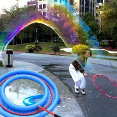 대형비눗방울 비누방울기계 대형 비누방울 행사용 축제, 70cm 버블링 세트+풀+펌프 포함, 1개