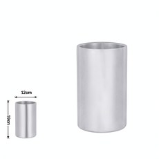 HYPSN 304不鏽鋼雙層保溫冰桶 附蓋手提, 1個, 1600ml