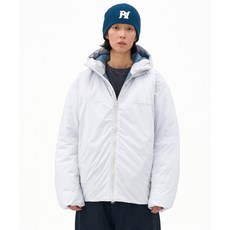 PARTIMENTO 라이트 에어 패딩 파카 스카이 그레이