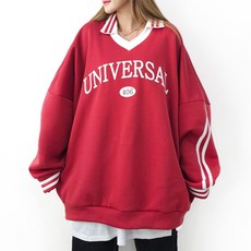 [5XL 3COLOR] 스페이스 카라 맨투맨 55~99까지 오버사이즈 루즈핏 남여공용 홈웨어 박스맨투맨