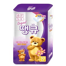 Original 땡큐 화장지 3겹 30롤 x 1팩 휴지, 14m, 1개