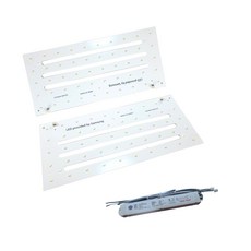 광명엘이디 LED 모듈 사각방등 50W 360x160mm 2장 주광색 국내제작, 1개