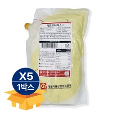 태원 까르보나라소스 2kg 냉장, 5개