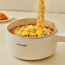 이노웰 세라믹 코팅 멀티쿠커 가정용 전기냄비 2L, EX-60B