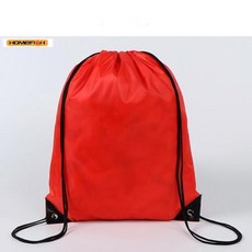 방수 접이식 체육관 가방 번들 포켓 피트니스 배낭 드로스트링 샵 하이킹 캠핑 수영 남녀공용 스포츠, 1)Red