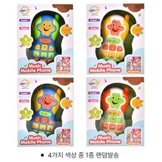 오즈토이 멜로디 스타 아기전화기, 6개, 4종 중 랜덤발송