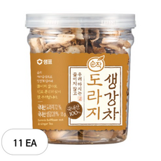 순작 도라지생강차 원물 55g, 1개입, 11개