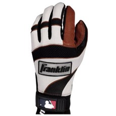 Franklin Sports 3086F4 MLB AVS-2 진주/구리 배팅 글러브 라지 151323, 1개