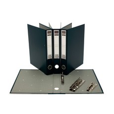 辦公室用大容量耐用文件夾，簡約設計易於整理，多尺寸顏色選擇，提升工作效率必備, 深藍, 1個