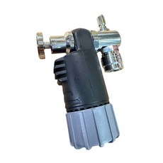 潛水調節器轉接頭 - 提升潛水體驗，輕鬆連接各種潛水設備, 黑/灰