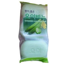 향이좋은 3개입 오이비누 3개입