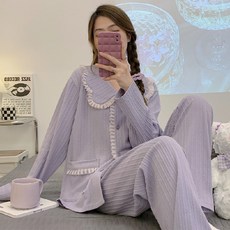 춘추여름산후복6535자가드면임산후수유파자마