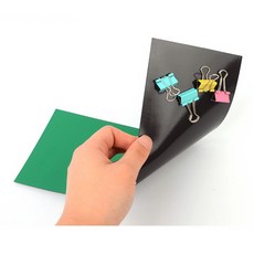 잘라쓰는 회사 월간 주간일정표 안내 공지사항 자석 보드, 소 - 초록