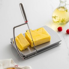 스테인레스 버터 치즈 슬라이서 스팸 햄 아보카도 커터 커터기 바나나커터, 3개