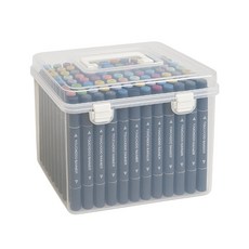 [메잌미] 터치 디자인 트윈마카 마카펜 (120색/PP케이스), 1개, 120색