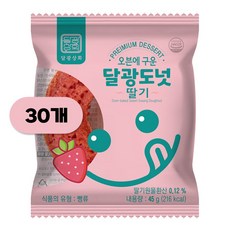 달광상회 달광도넛 딸기, 45g, 30개
