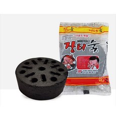 바비큐 캠핑 착화탄 숯 발화 1개 400g 연료 불쏘시개, 장터숯 착화탄